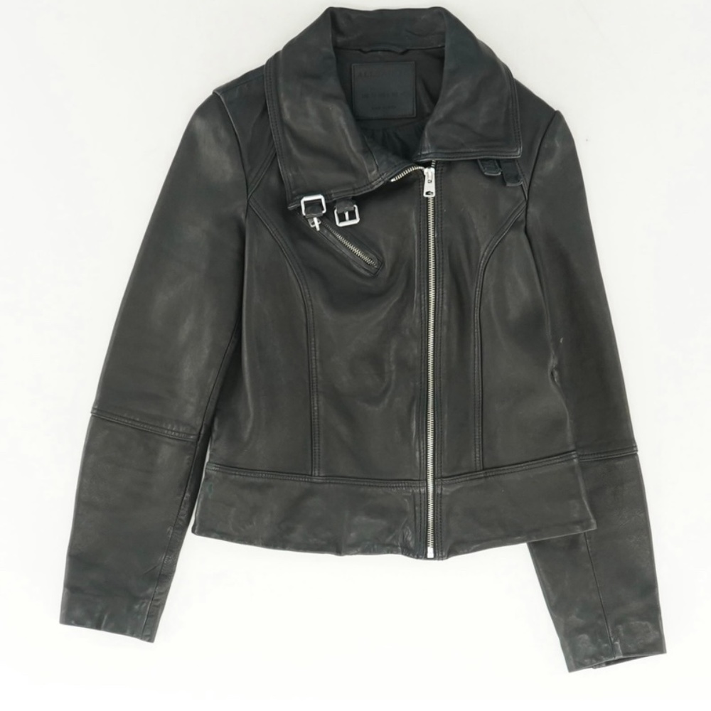 AllSAINTS Leather Biker Jacket